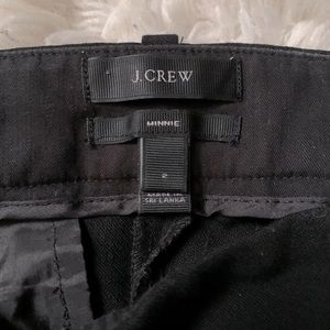 J. Crew Minnie Cigarette Work Slacks